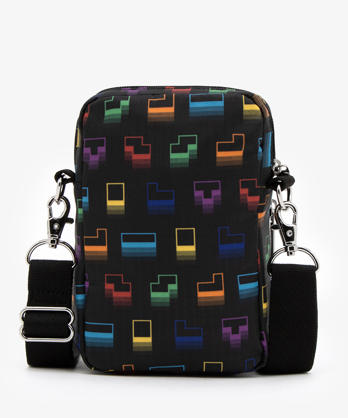 ■LeSportsac■MINI PHONE BAGテトリスフォーリングブロックス MINI PHONE BAGテトリスフォーリングブロックス（ミニバッグ