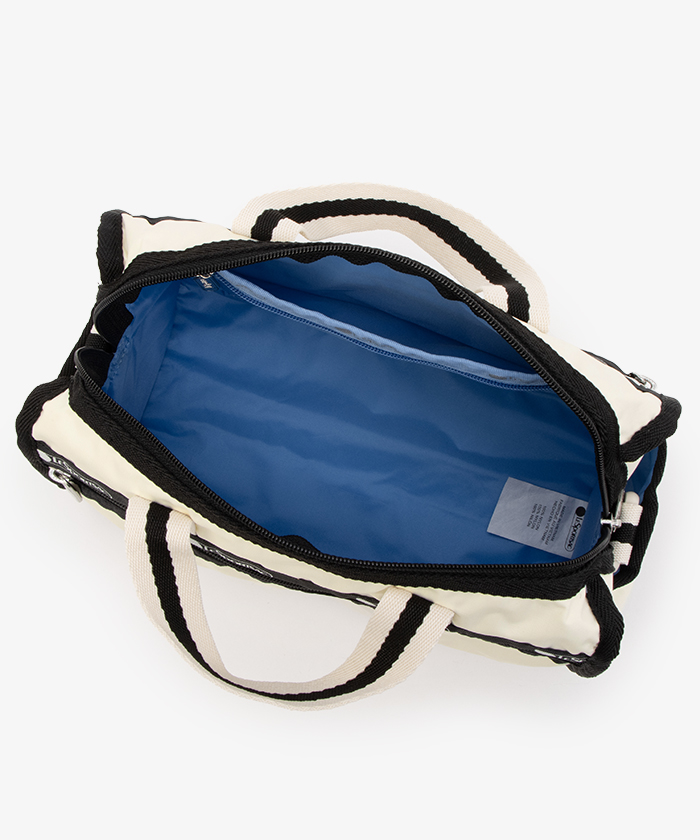 ■LeSportsac■MINI DUFFEL CROSSBODY サンドバー/ブラック MINI DUFFEL CROSSBODYスペクテイターサンドバー/ブラック