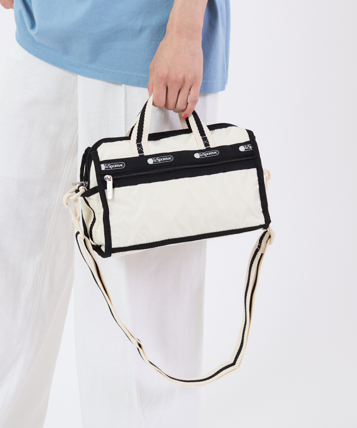 MINI DUFFEL CROSSBODYスペクテイターサンドバー/ブラック
