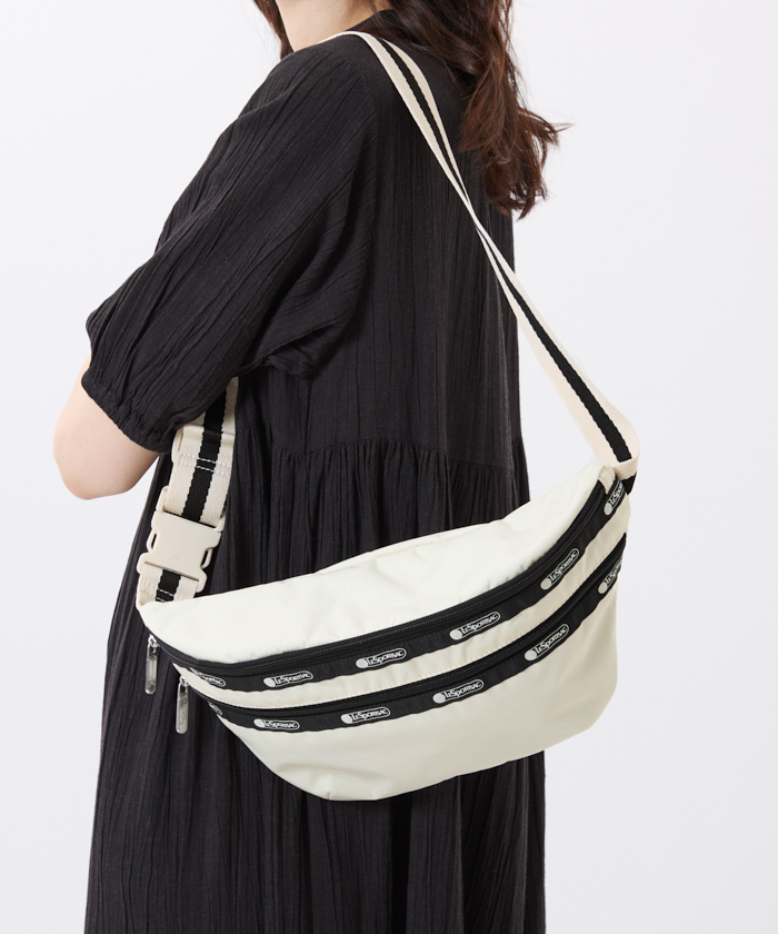 ■LeSportsac■HERITAGE BELT BAG サンドバー/ブラック HERITAGE BELT BAGスペクテイターサンドバー/ブラック(ベルト