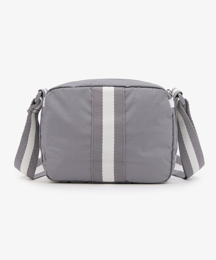 ■LeSportsac■MINI E/W SHLDR CROSSBODYスペクテイター MINI E/W SHLDR CROSSBODYスペクテイターピュアグレー（ミニ