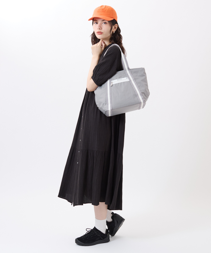 美品❤︎レスポートサックピュアグレー スペクテイターバッグ DELUXE MED WEEKENDERスペクテイターピュアグレー（ボストン