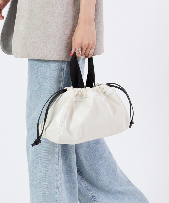 【LeSportsac】レスポートサック E/W CITY DRAWSTRING BAG E/W CITY DRAWSTRING BAGアップタウンディープシーブルー
