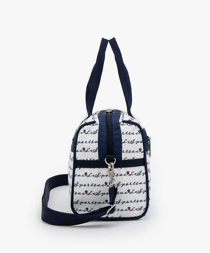 ■LeSportsac■EVERYDAY SM SATCHELマリンロゴボーダー EVERYDAY SM SATCHELマリンロゴボーダー（ハンドバッグ