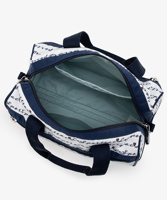■LeSportsac■EVERYDAY SM SATCHELマリンロゴボーダー EVERYDAY SM SATCHELマリンロゴボーダー（ハンドバッグ