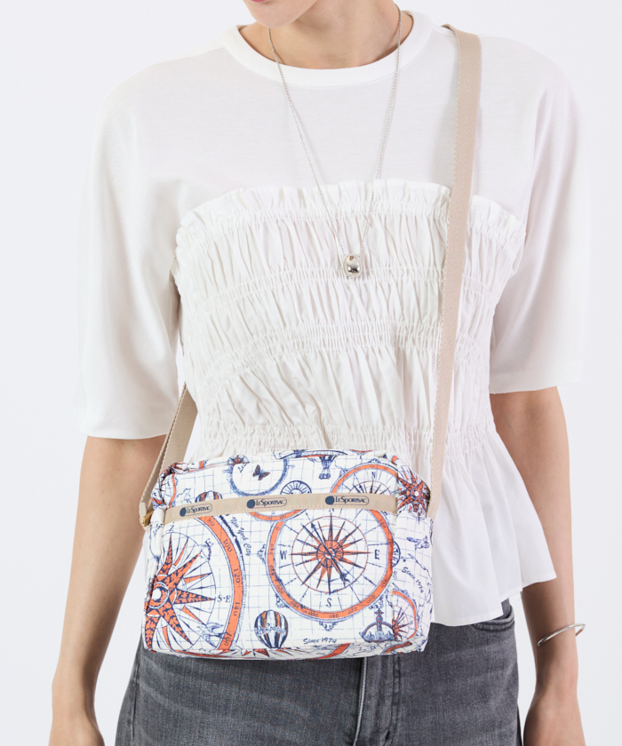 ■LeSportsac■DANIELLA CROSSBODYトラベルコンパス DANIELLA CROSSBODYトラベルコンパス（ミニバッグ）｜LeSportsac