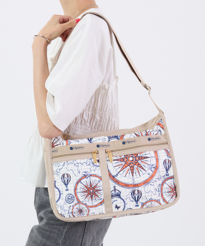 ■LeSportsac■DELUXE EVERYDAY BAGトラベルコンパス DELUXE EVERYDAY BAGトラベルコンパス（クロスボディ/ショルダー
