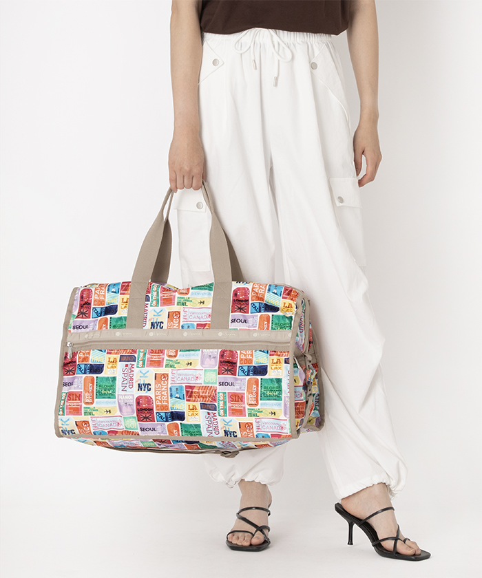 ■LeSportsac■DELUXE LG WEEKENDERトラベルタグズ DELUXE LG WEEKENDERトラベルタグズ（ボストンバッグ