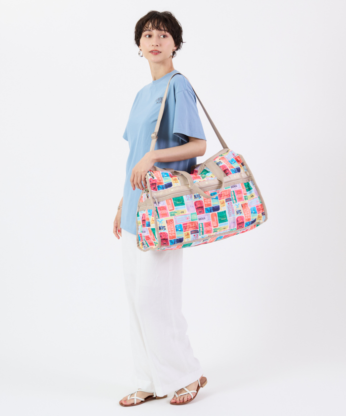 ■LeSportsac■DELUXE LG WEEKENDERトラベルタグズ DELUXE LG WEEKENDERトラベルタグズ(ボストンバッグ