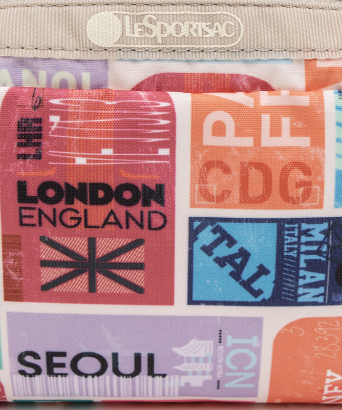 ■LeSportsac■RECTANGULAR COSMETICトラベルタグズ EXTRA LARGE RECTANGULAR COSMETICトラベルタグズ（ポーチ