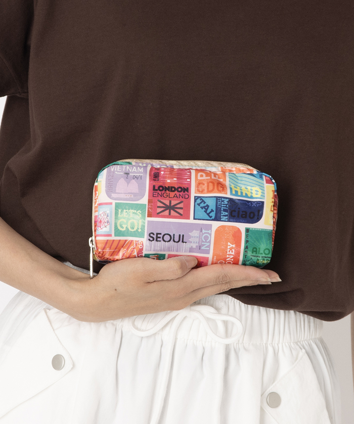 ■LeSportsac■RECTANGULAR COSMETICトラベルタグズ RECTANGULAR COSMETICトラベルタグズ（ポーチ）｜LeSportsac