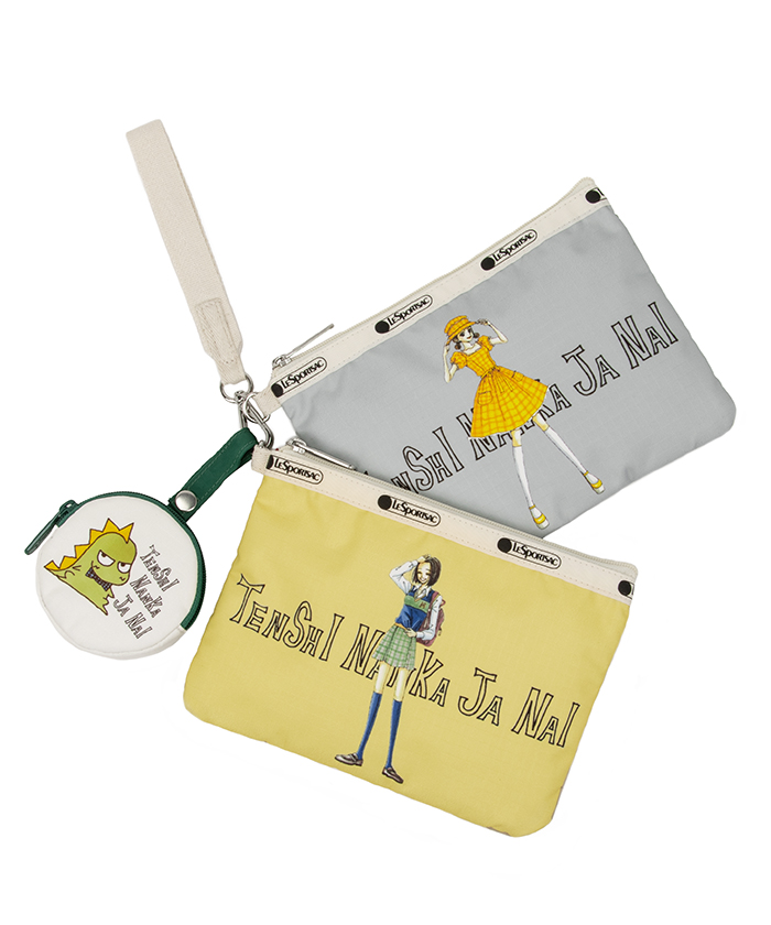 LeSportsac x 雑誌「りぼん」 国内買付 WRISTLET POUCH W/CHARM WRISTLET POUCH W/CHARMウィーラブギャルズ（ポーチ