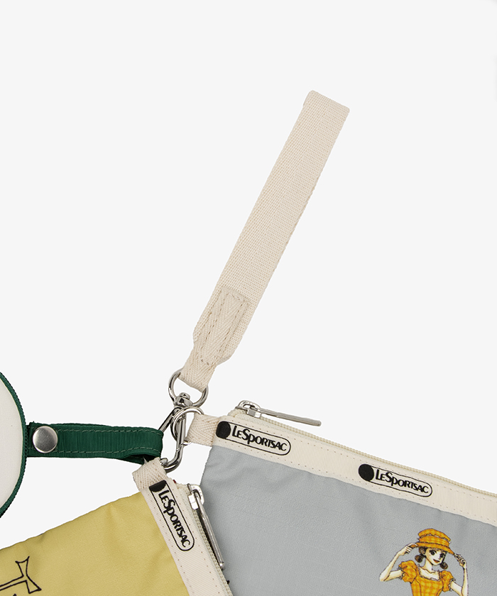 LeSportsac x 雑誌「りぼん」 国内買付 WRISTLET POUCH W/CHARM WRISTLET POUCH W/CHARMスパークリングラブ（ポーチ