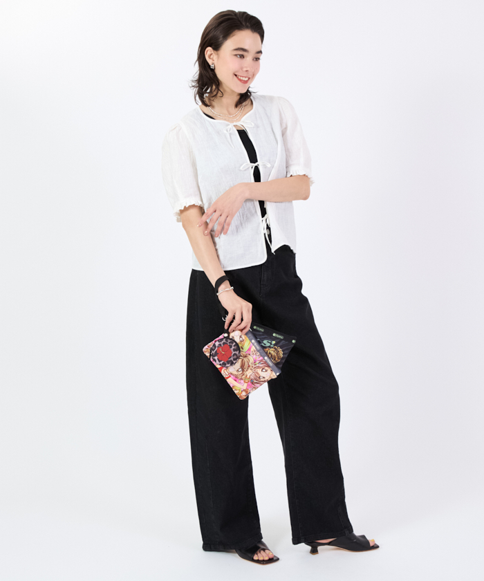 LeSportsac x 雑誌「りぼん」 国内買付 WRISTLET POUCH W/CHARM WRISTLET POUCH W/CHARMウィーラブギャルズ（ポーチ