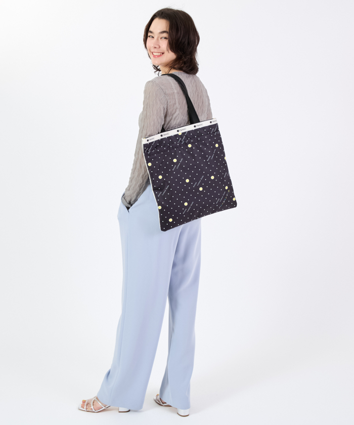 LeSportsac x 雑誌「りぼん」 国内買付 LARGE EMERALD TOTE LARGE EMERALD TOTEタペストリーフラワー（トートバッグ