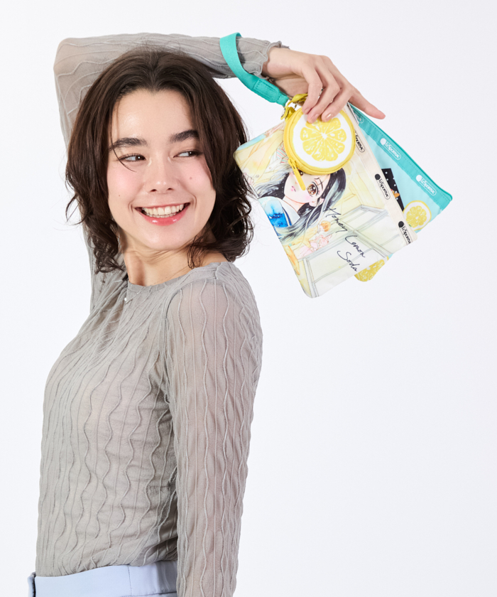 ハニーレモンソーダ】WRISTLET POUCH W/CHARMスパークリングラブ