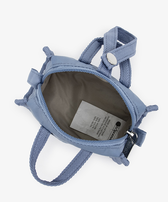 t*u様 (7/10まで)しゅがる ポーチ MICRO WEEKENDER CHARMスレートブルー（ポーチ）｜LeSportsac