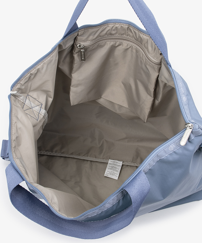 Let'sChat バッグ DELUXE ZIPTOP TOTEスレートブルー(トートバッグ)|LeSportsac