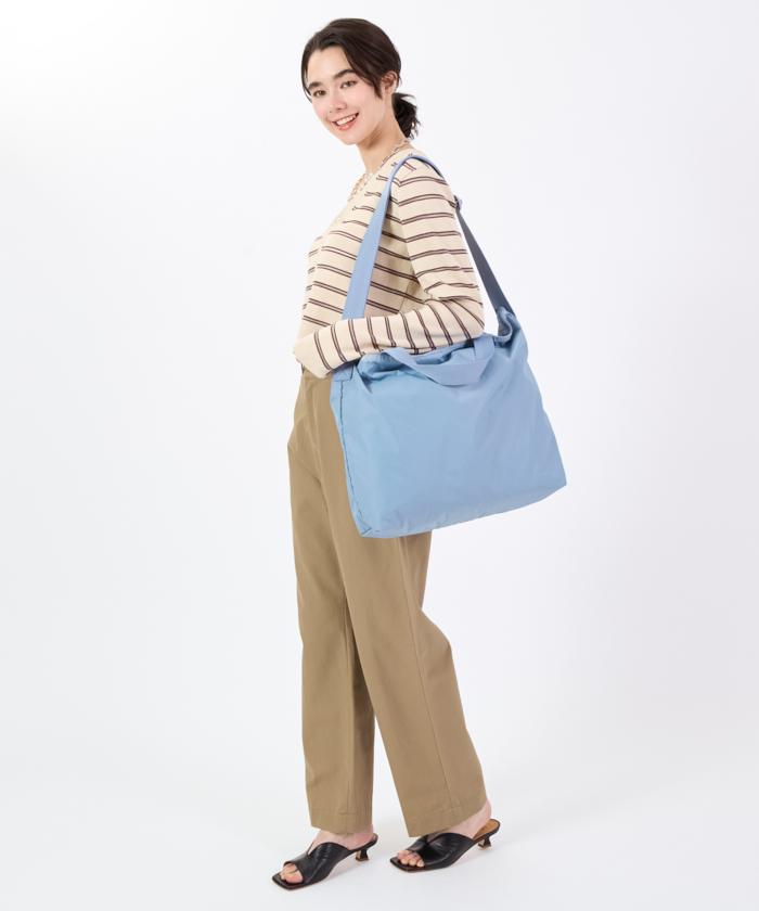 トートバッグ DELUXE ZIPTOP TOTEスレートブルー（トートバッグ）｜LeSportsac