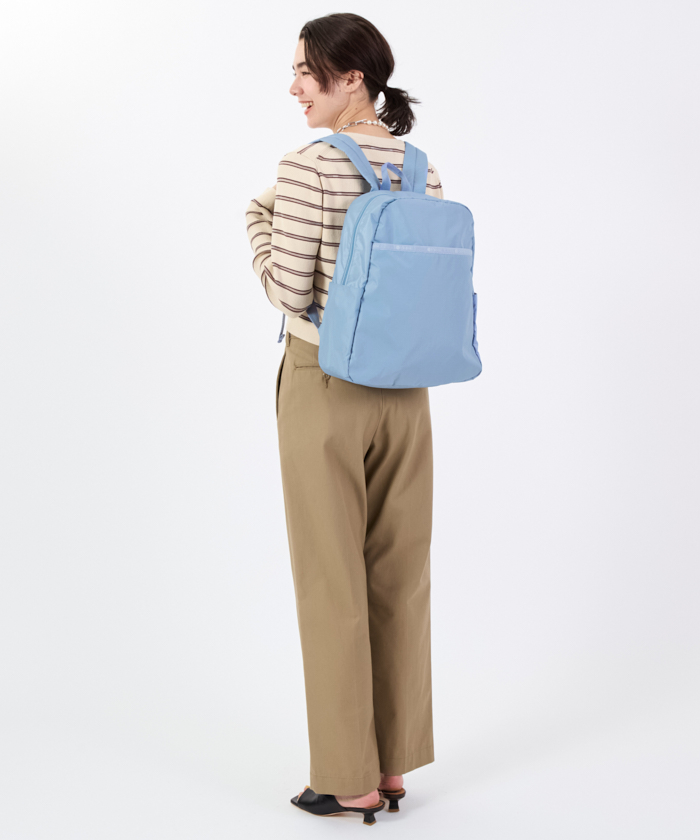 【極美品】LeSportsac　A4リュックサック　　ブルーカラー 極美品】LeSportsac A4リュックサック ブルーカラー