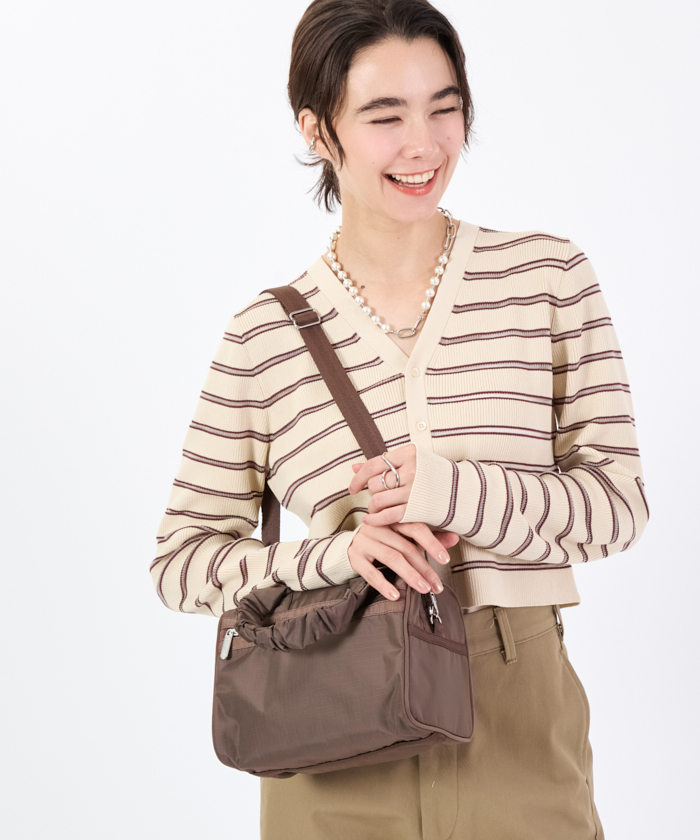 ゆりょあこママ専用☺︎レスポートサック☆EVERYDAY SM SATCHELGG EVERYDAY SM SATCHELリサイクルドブラックJP（ハンドバッグ