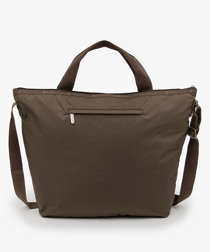 DELUXE ZIPTOP TOTEダークチョコレート（トートバッグ