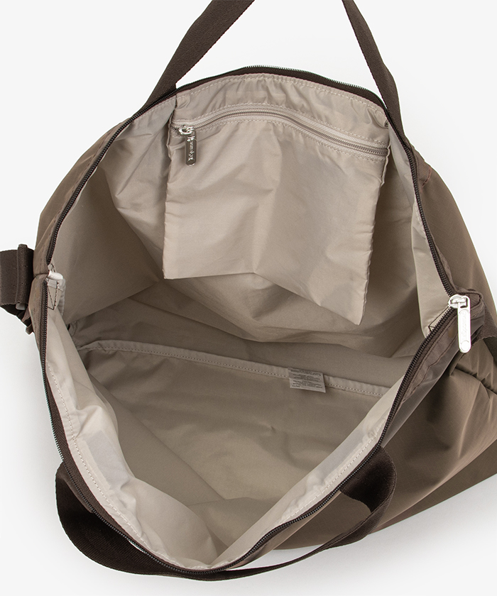 DELUXE ZIPTOP TOTEダークチョコレート（トートバッグ