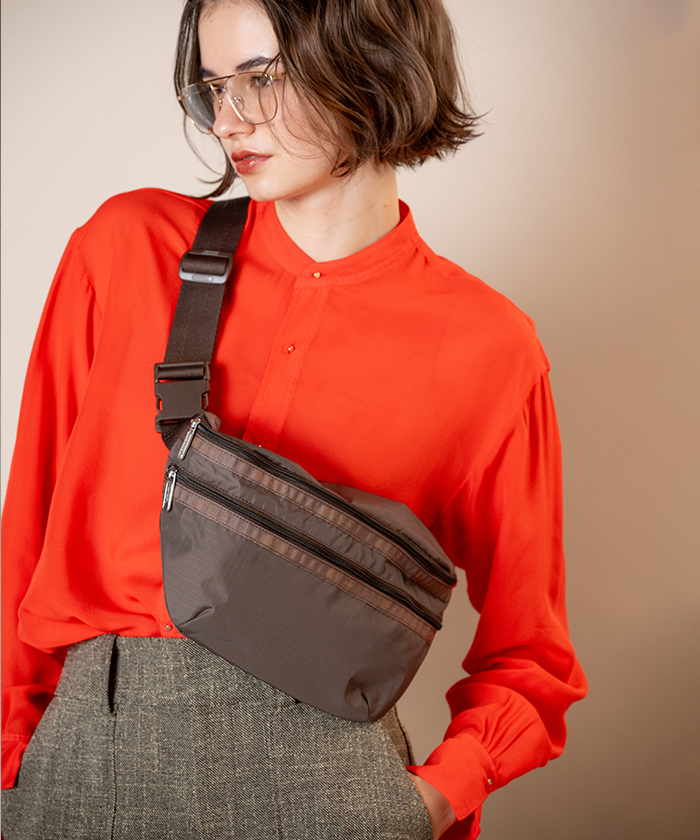 HERITAGE BELT BAGダークチョコレート（ベルトバッグ
