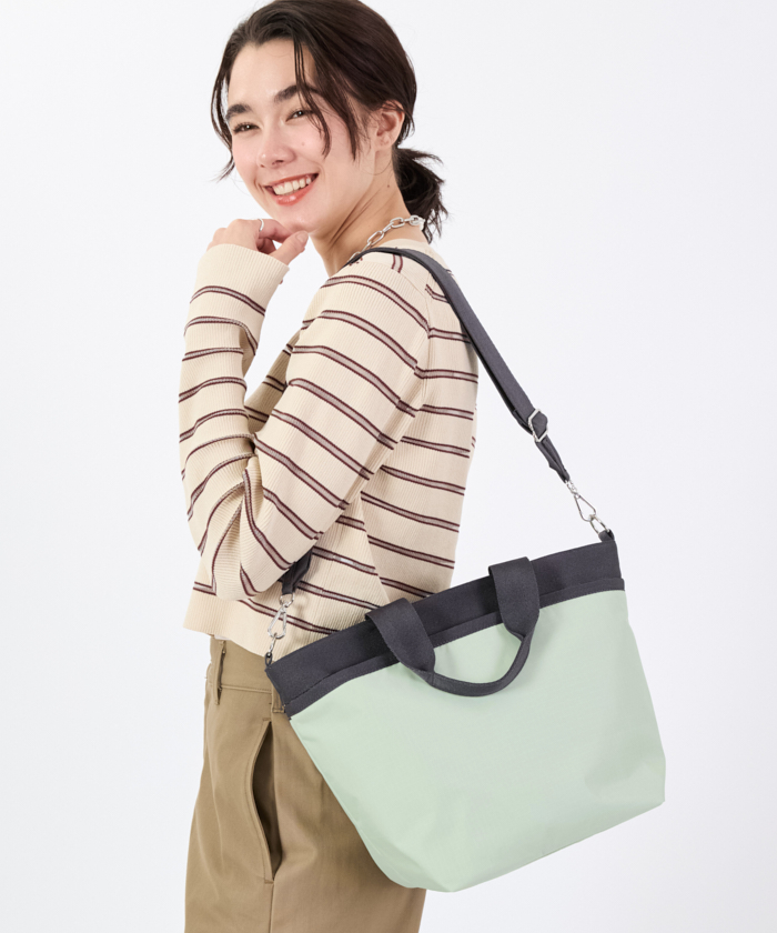 ■LeSportsac■MARKET TOTEラフィアゼブラ MARKET TOTEラフィアゼブラ（トートバッグ）｜LeSportsac