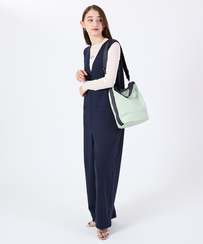 bonitoさま専用です CONVERTIBLE BUCKET BAGフロスティグリーン/サンダー（クロス