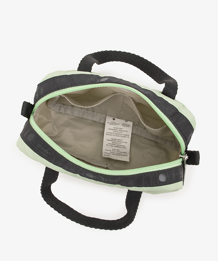MICRO BAGフロスティグリーン/サンダー（ポーチ）｜LeSportsac