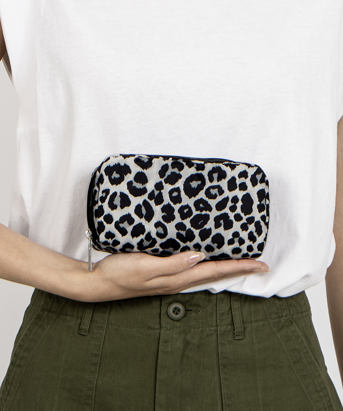 Sophie Hulme  レオパード　クラッチ　ポーチ Sophie Hulme レオパード クラッチ ポーチオンライン で 販売