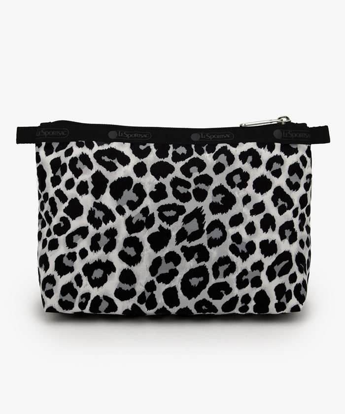 【新品未使用】LeSportsac ニュートラルレオパードコスメティッククラッチ COSMETIC CLUTCHニュートラルレオパード（ポーチ）｜LeSportsac