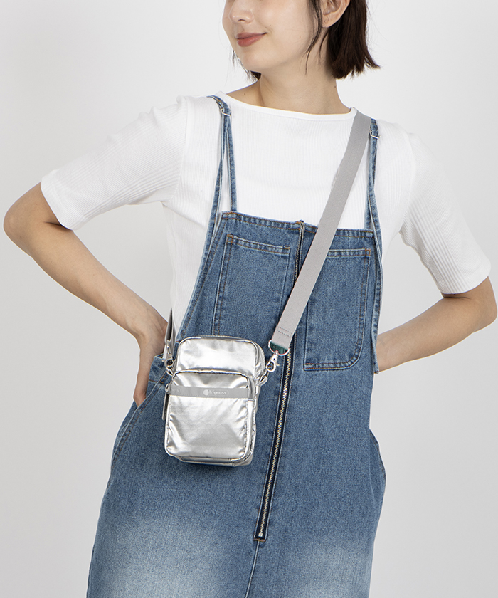 MINI PHONE BAGフロストシルバーシャイン（ミニバッグ