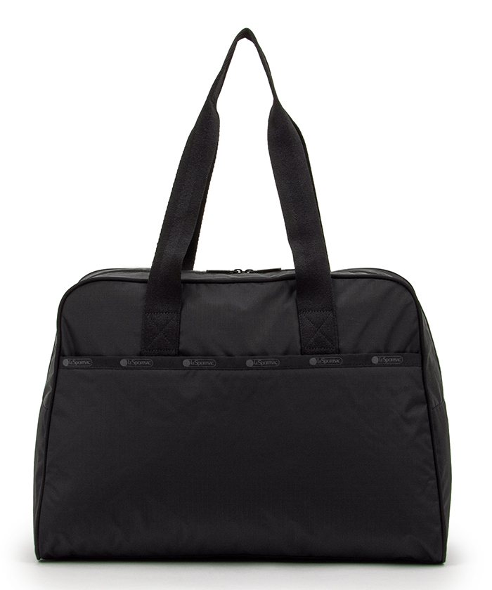 LeSportsac グレー ボストンバッグ、小ボストン、バッグ。カザマユミエ LeSportsac グレー ボストンバッグ、小ボストン、バッグ