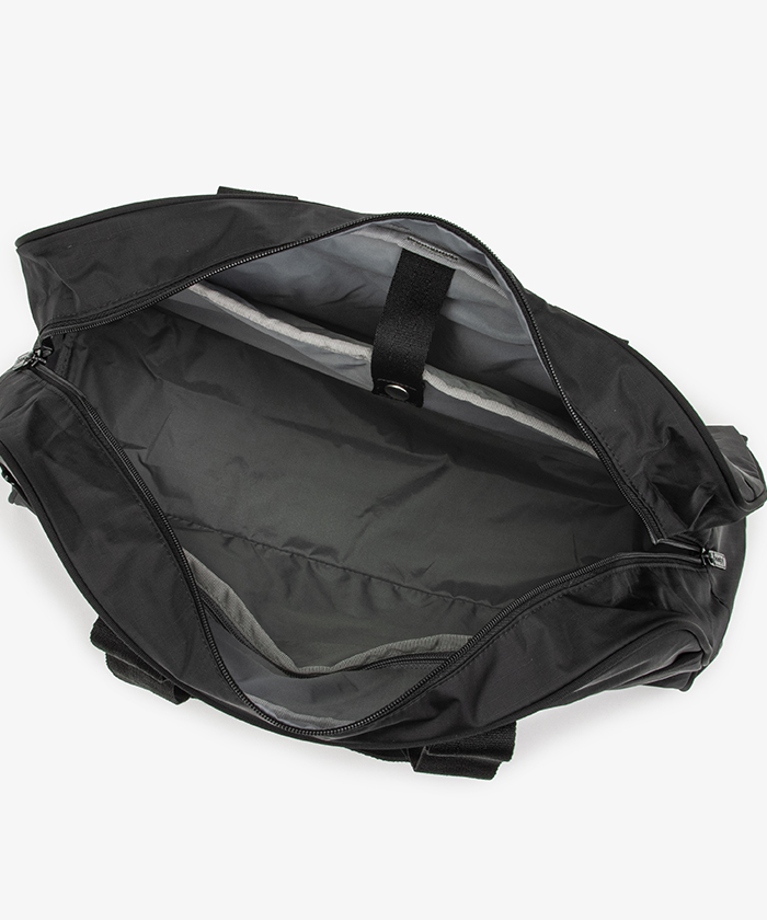 SMALL CARRYALL DUFFLEリサイクルドブラックJP（ボストンバッグ