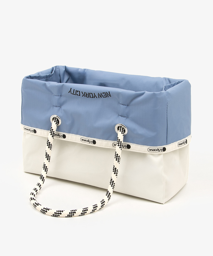 ML 2 WAY TOTE 2ウェイスレートブルー/パールシャイン（トート
