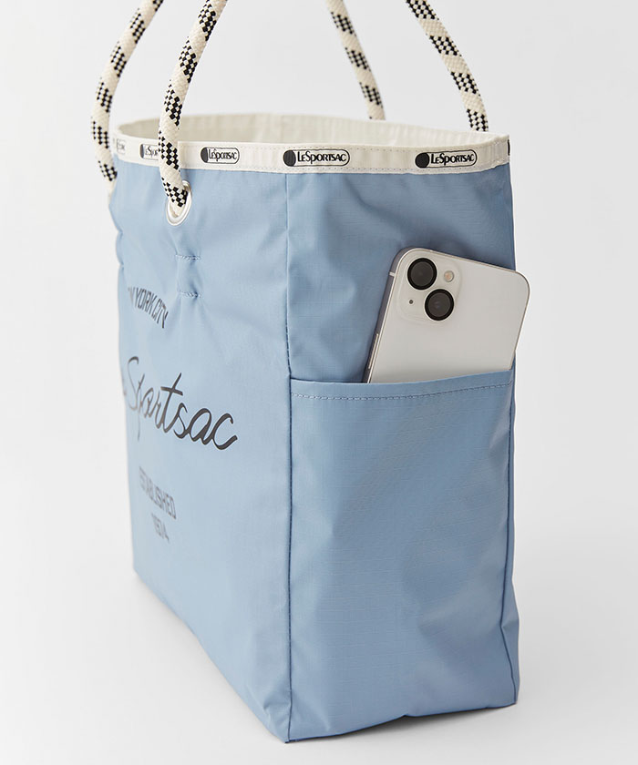ML 2 WAY TOTE 2ウェイスレートブルー/パールシャイン（トート