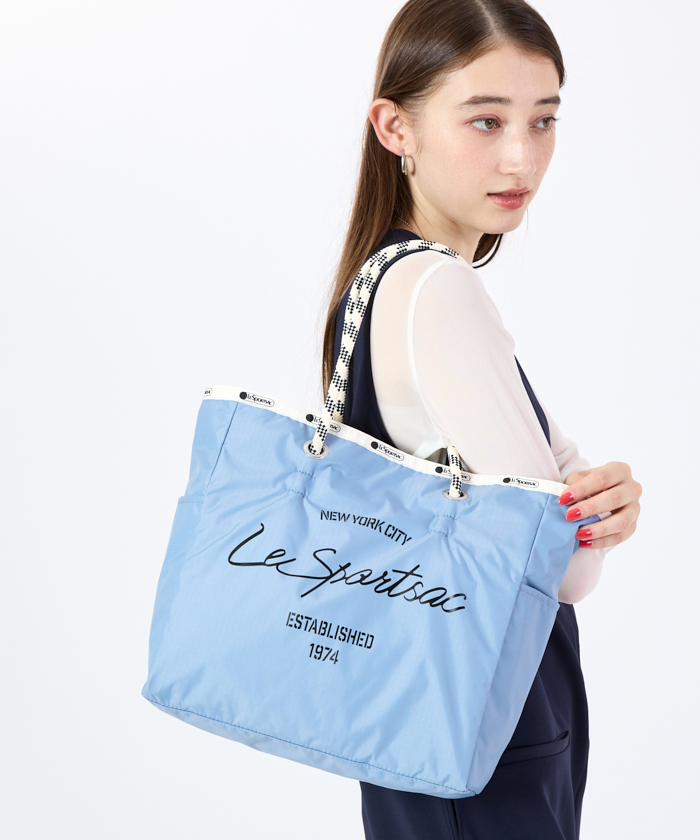 ML 2 WAY TOTE 2ウェイスレートブルー/パールシャイン（トート