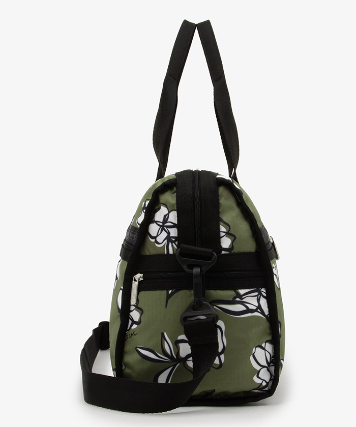 ■LeSportsac■DELUXE MED WEEKENDERモカブラックハート DELUXE MED WEEKENDERモカブラックハートエンブロイダリー