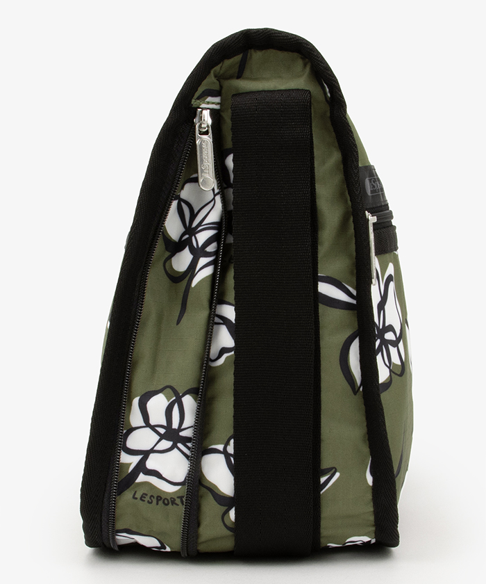 DELUXE EVERYDAY BAGオリーブフローラルシルエット（クロス