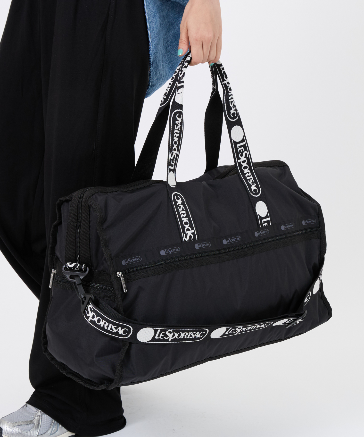 lesportsac DELUXE LG WEEKENDER ボストンバック DELUXE LG WEEKENDERニュートラルレオパード（ボストンバッグ