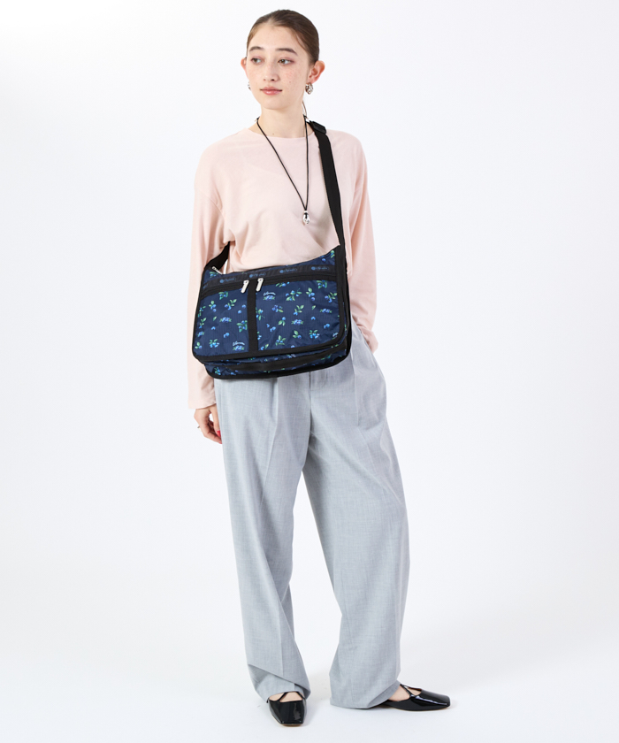 極美品レスポ DELUXE EVERYDAY BAGショルダーバッグ 2024 DELUXE EVERYDAY BAGベリーベリー（クロスボディ/ショルダー
