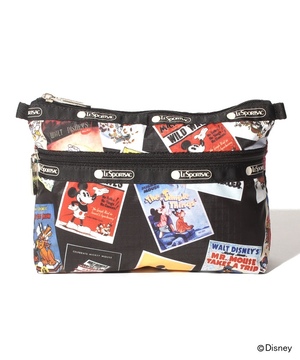 Cosmetic Clutch ディズニーヴィンテージポスターズ ポーチ Lesportsac レスポートサック公式