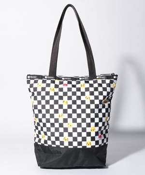 Blocked Daily Tote ピカチュウチェックポケット トートバッグ Lesportsac レスポートサック公式