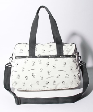 Harper Bag スヌーピーアンドシブリングスパターン ボストンバッグ Lesportsac レスポートサック公式