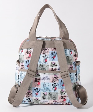 Double Trouble Backpack ミッキー パッチワーク バッグパック リュック Lesportsac レスポートサック公式