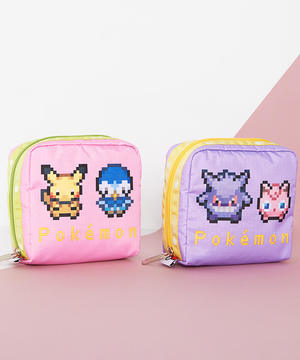 Med Square Cosmeticポケモンパープルポーチ ポーチ Lesportsac レスポートサック公式