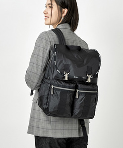 MODERN FLAP BACKPACK2ブラックN（バックパック/リュック