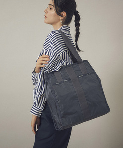 MEDIUM CITY TOTEシャドウグレーC（トートバッグ）｜LeSportsac